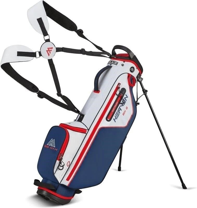 Big Max Heaven Six G stand bag, bílo/modro/červený