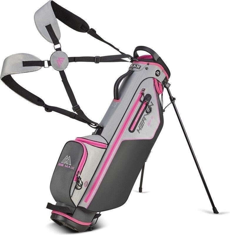 Big Max Heaven Six G stand bag, šedo/růžový