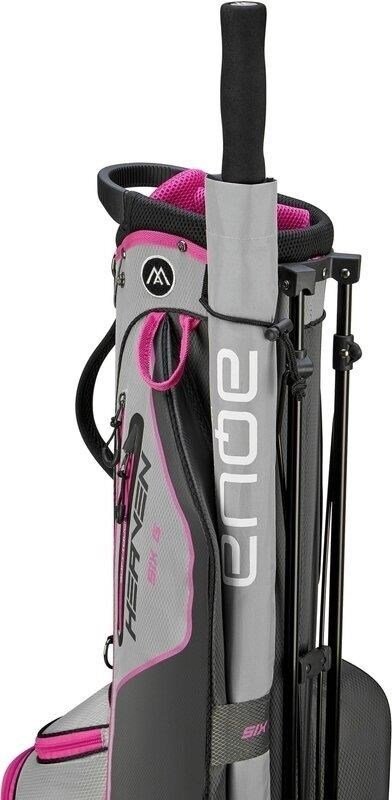 Big Max Heaven Six G stand bag, šedo/růžový