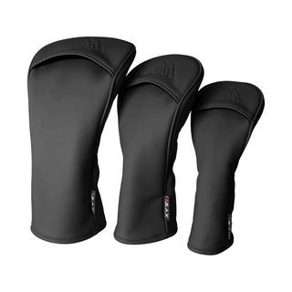 Big Max SoftGuard PU sada krytů hlav, černé, 3ks