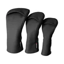 Big Max SoftGuard PU sada krytů hlav, černé, 3ks