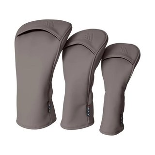 Big Max SoftGuard PU sada krytů hlav, taupe, 3ks