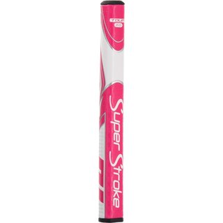 SuperStroke Zenergy Tour 2.0 putter grip, pink/white