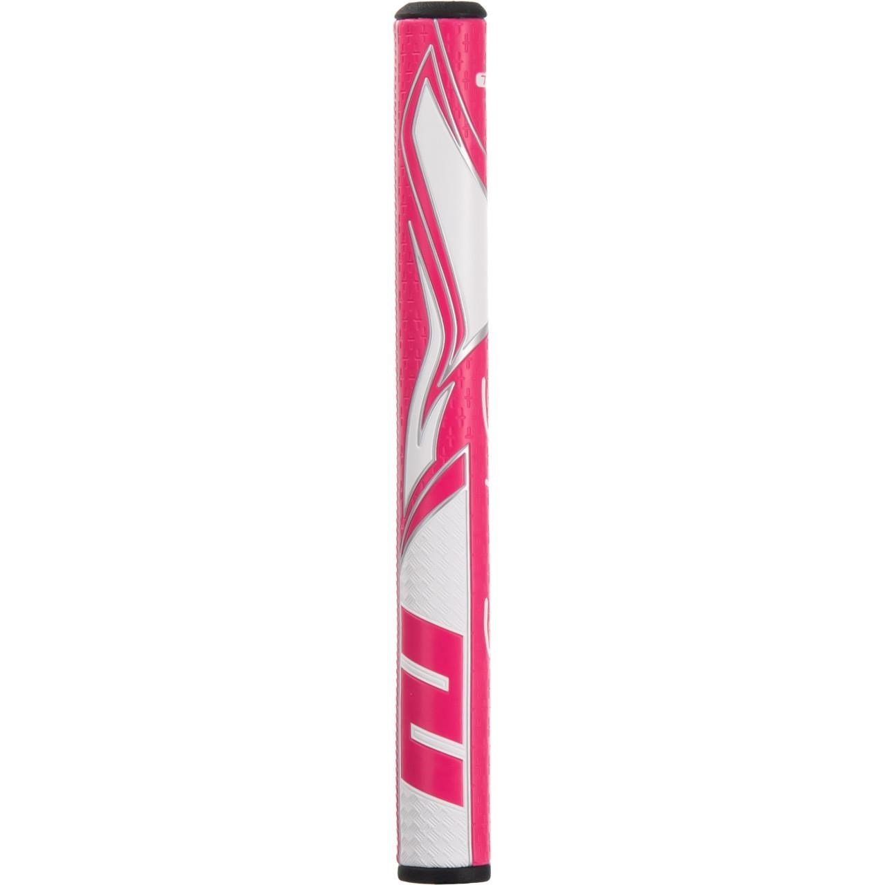SuperStroke Zenergy Tour 2.0 putter grip, pink/white