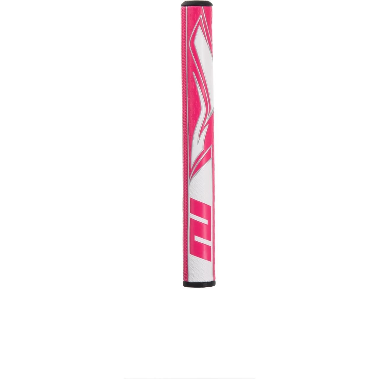 SuperStroke Zenergy Tour 2.0 putter grip, pink/white