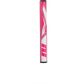 SuperStroke Zenergy Tour 2.0 putter grip, pink/white