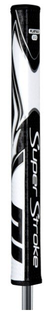 SuperStroke Zenergy Flatso 2.0 putter grip, černo/bílý
