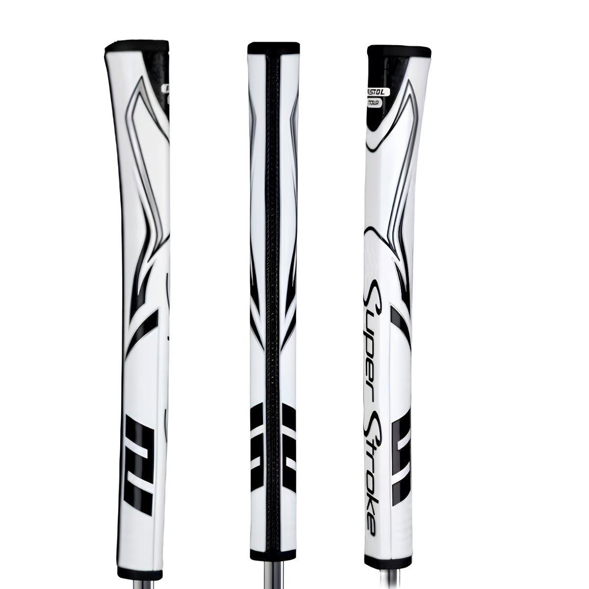 SuperStroke Zenergy Pistol GT Tour putter grip, bílo/černý