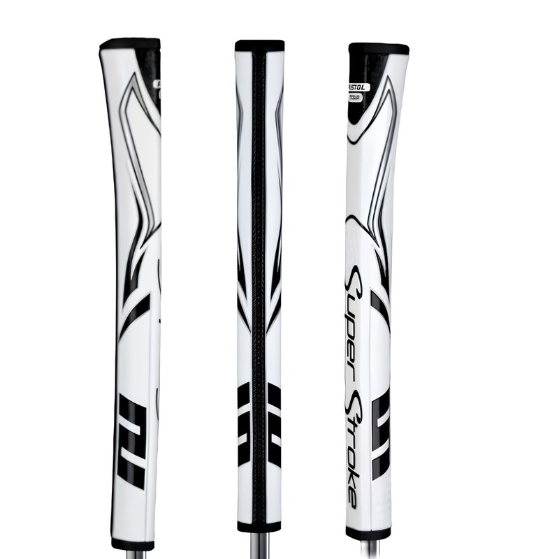 SuperStroke Zenergy Pistol GT Tour putter grip, bílo/černý