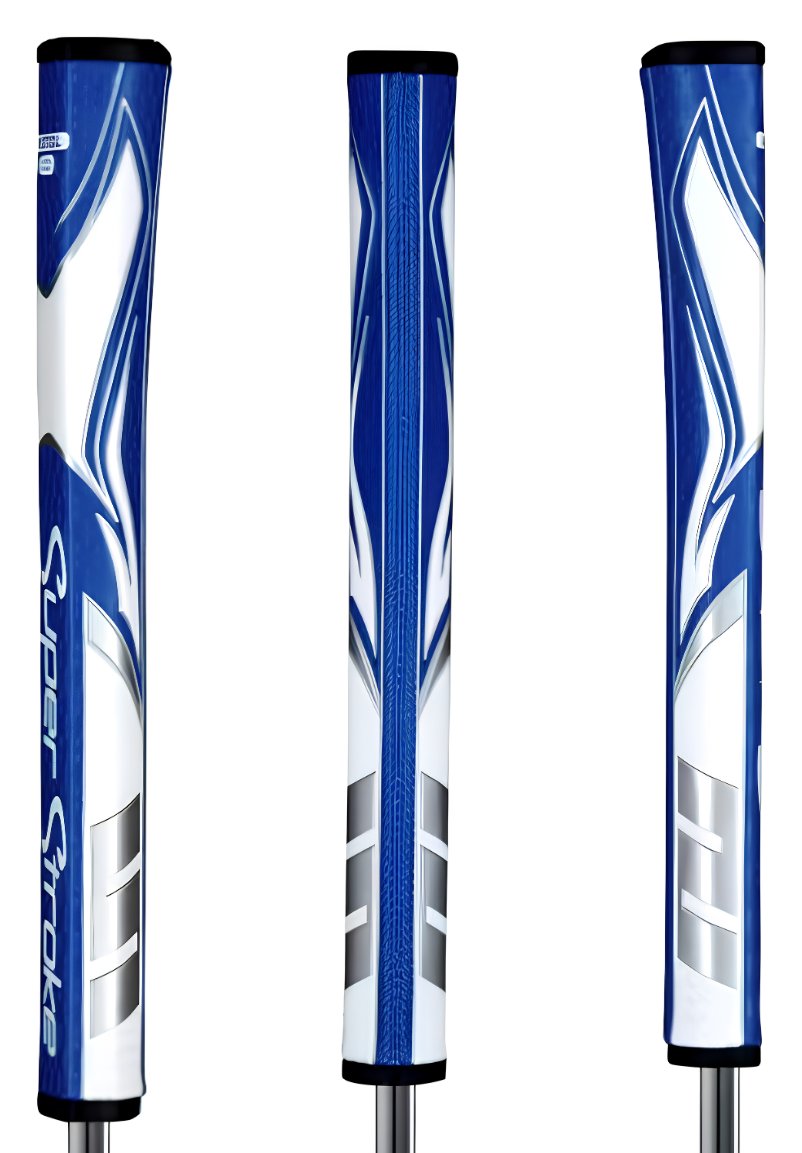 SuperStroke Zenergy Pistol GT 1.0 putter grip, modro/bílý