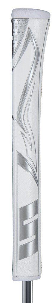 SuperStroke Zenergy Pistol GT 2.0 putter grip, bílo/stříbrný