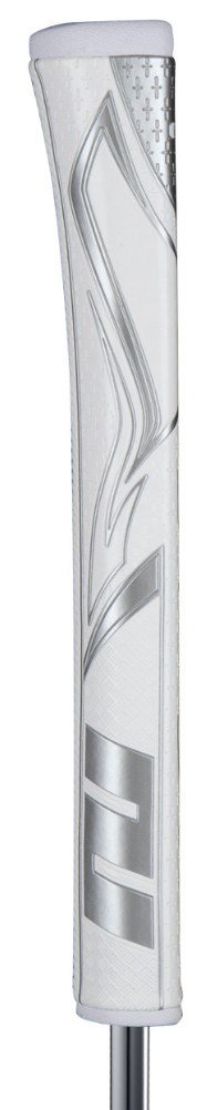 SuperStroke Zenergy Pistol GT 2.0 putter grip, bílo/stříbrný