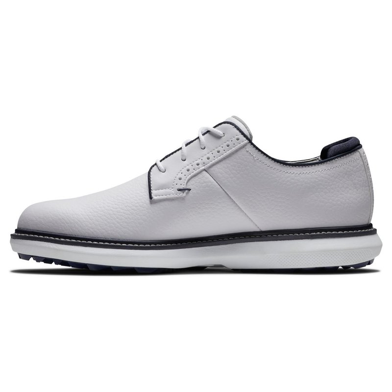 FootJoy Traditions pánské golfové boty, bílé/navy blucher