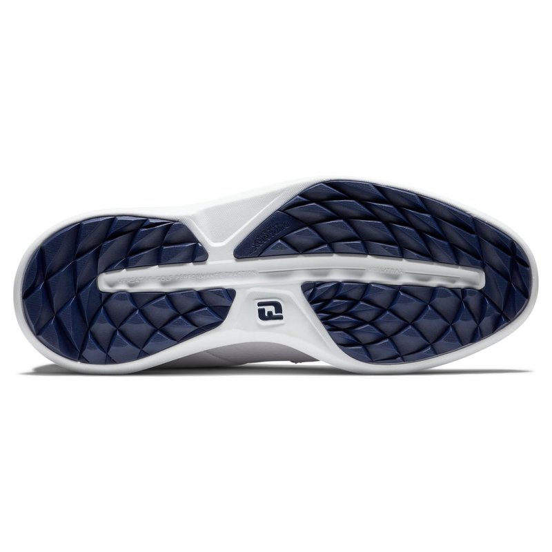 FootJoy Traditions pánské golfové boty, bílé/navy blucher