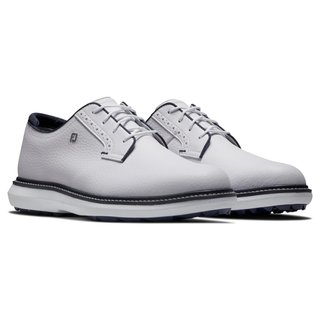 FootJoy Traditions pánské golfové boty, bílé/navy blucher