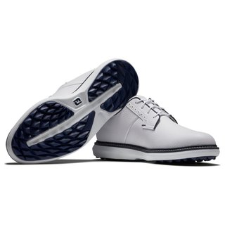 FootJoy Traditions pánské golfové boty, bílé/navy blucher