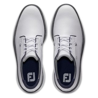 FootJoy Traditions pánské golfové boty, bílé/navy blucher