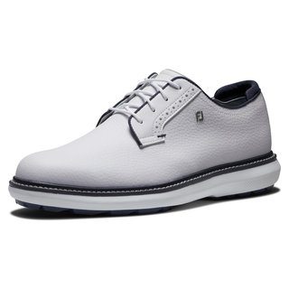 FootJoy Traditions pánské golfové boty, bílé/navy blucher