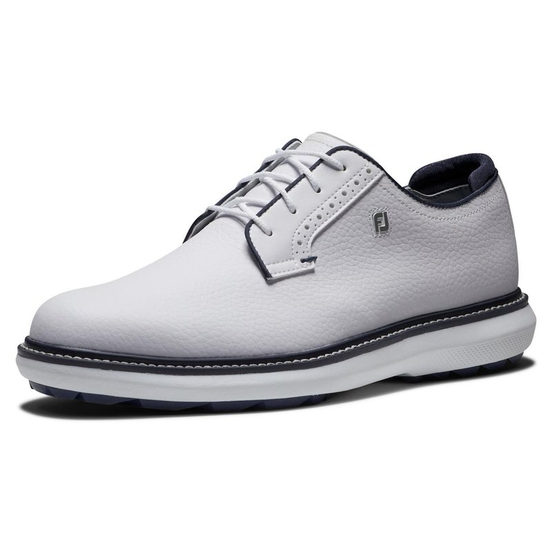 FootJoy Traditions pánské golfové boty, bílé/navy blucher