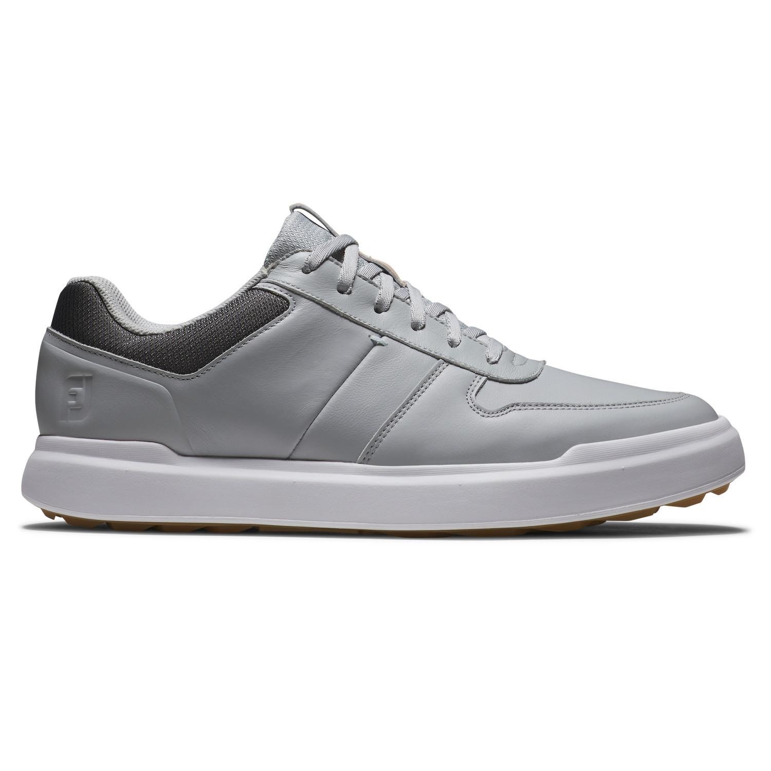 FootJoy Contour Casual pánské golfové boty, šedo/bílé