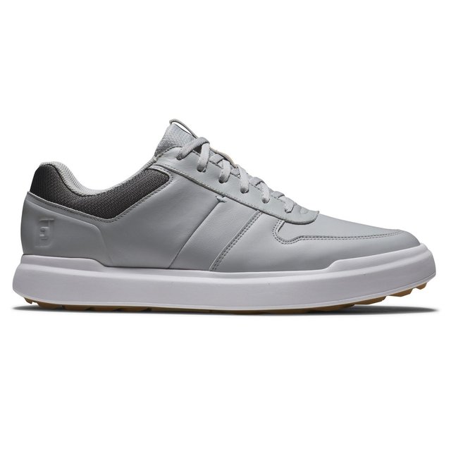 FootJoy Contour Casual pánské golfové boty, šedo/bílé