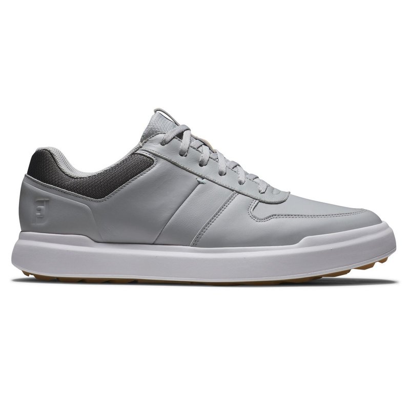FootJoy Contour Casual pánské golfové boty, šedo/bílé