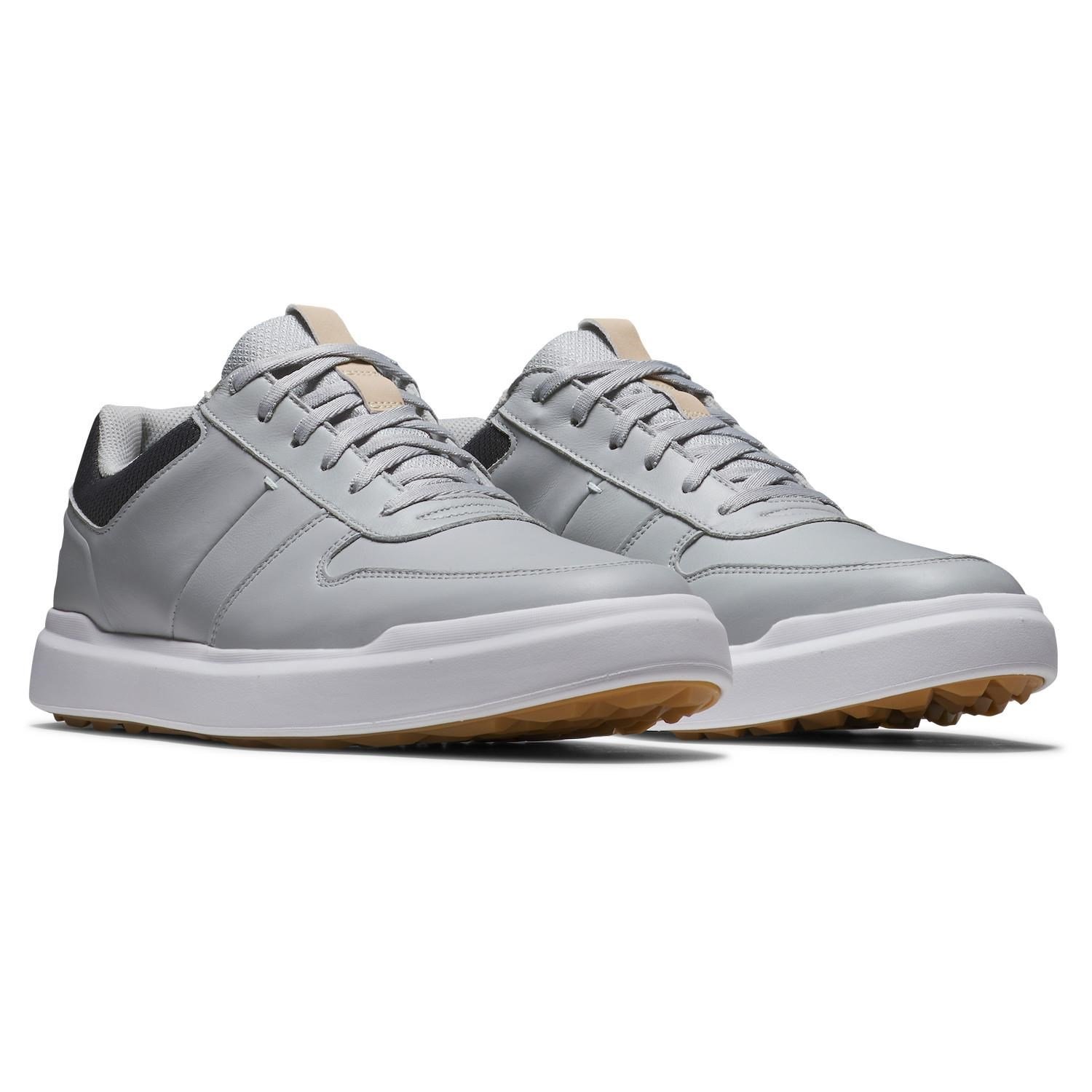 FootJoy Contour Casual pánské golfové boty, šedo/bílé
