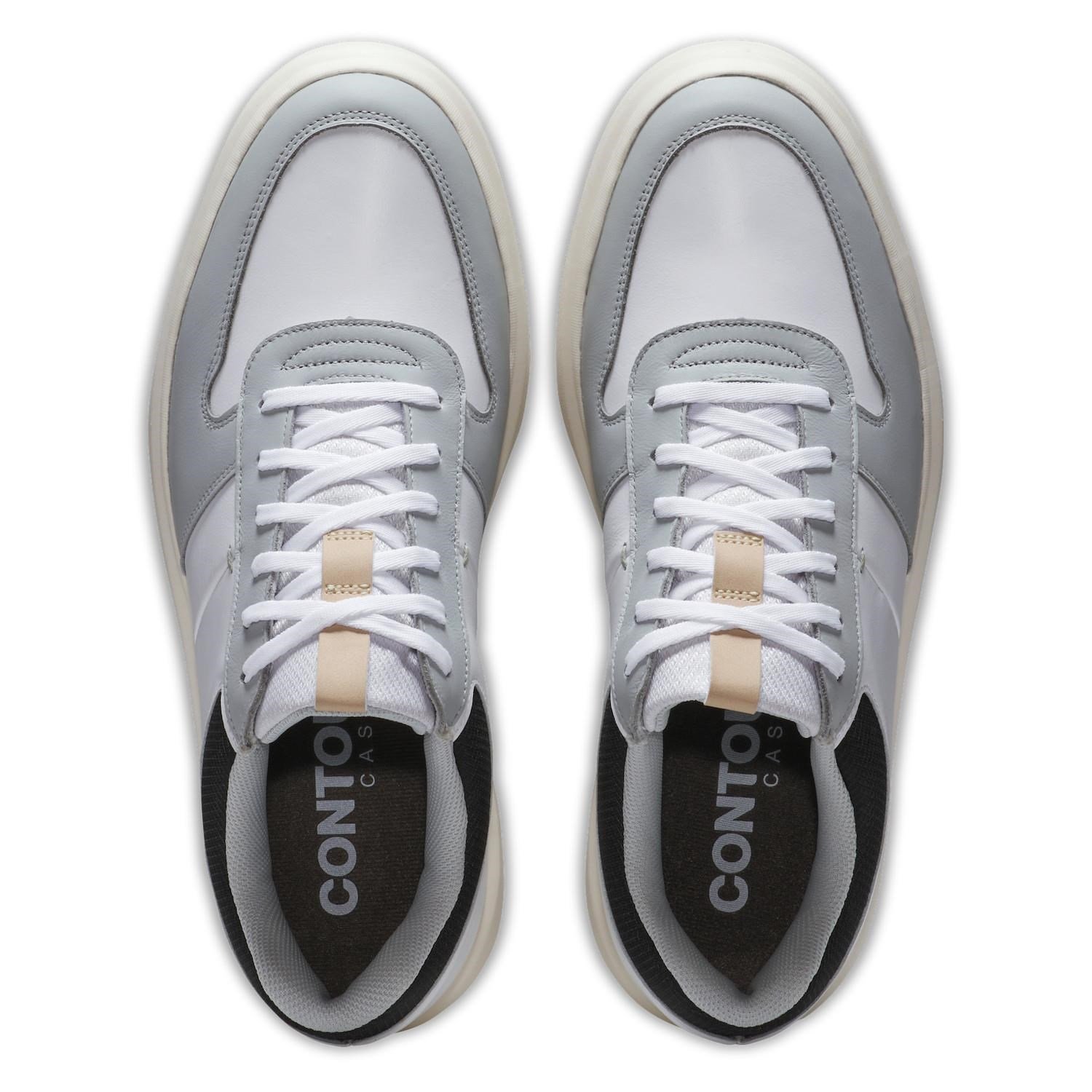 FootJoy Contour Casual pánské golfové boty, bílo/šedo/černé