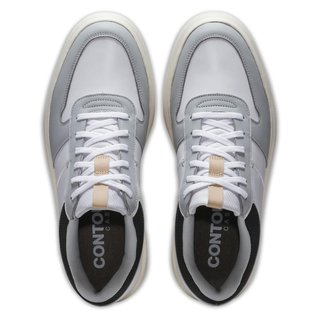 FootJoy Contour Casual pánské golfové boty, bílo/šedo/černé