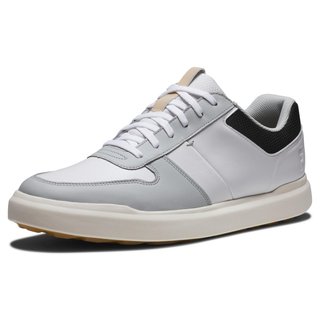 FootJoy Contour Casual pánské golfové boty, bílo/šedo/černé