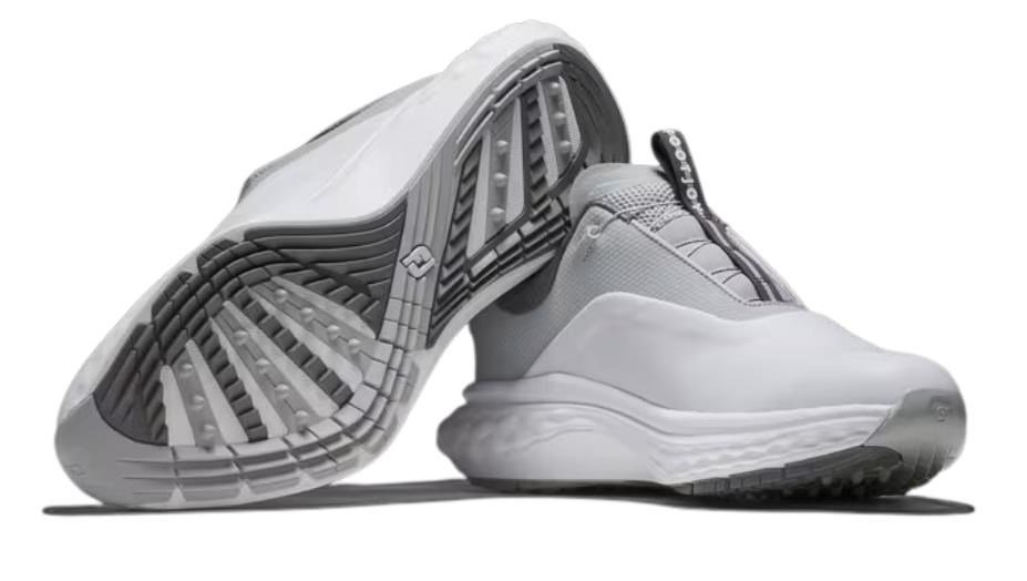 FootJoy Quantum BOA pánské golfové boty, bílo/šedé