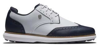 FootJoy Traditions Wing Tip dámské golfové boty, bílo/tmavě modré