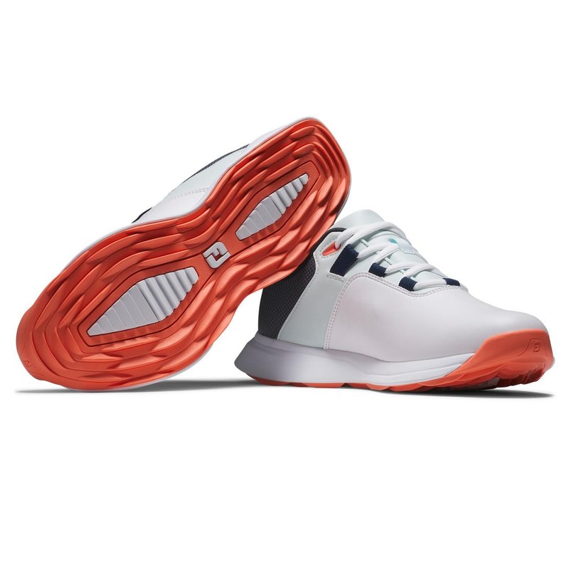 FootJoy ProLite dámské golfové boty, bílo/modré