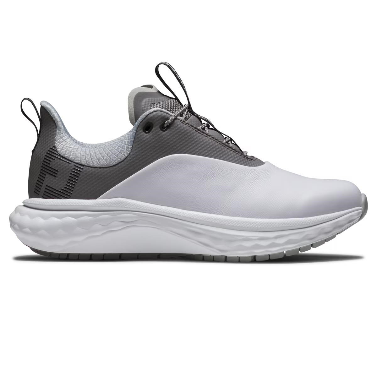 FootJoy Quantum Leather dámské golfové boty, bílo/šedé
