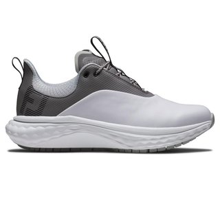 FootJoy Quantum Leather dámské golfové boty, bílo/šedé