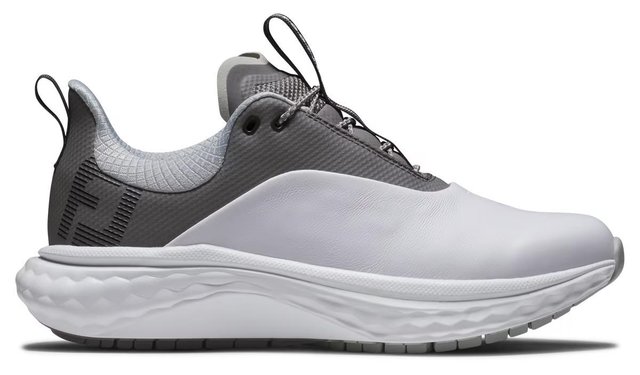 FootJoy Quantum Leather dámské golfové boty, bílo/šedé