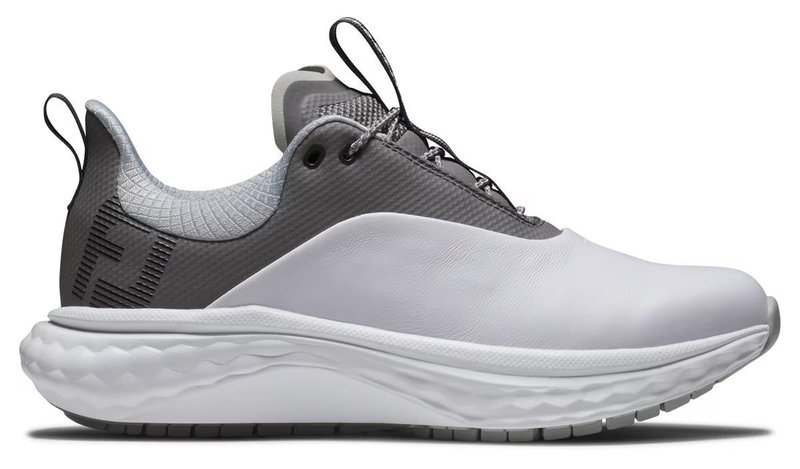 FootJoy Quantum Leather dámské golfové boty, bílo/šedé