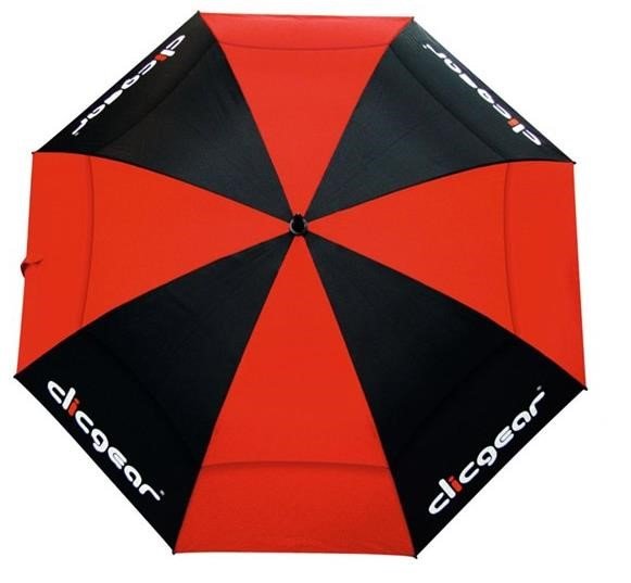 Clicgear Dual Canopy deštník 68", černo/červený