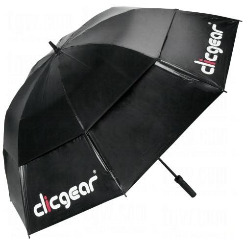 Clicgear Dual Canopy golfový deštník 68", černý