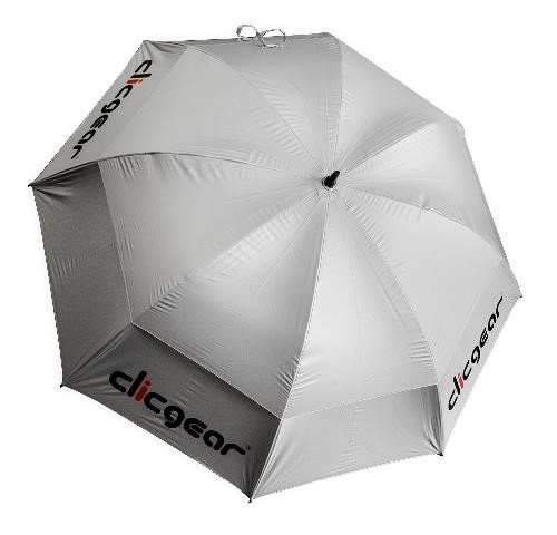 Clicgear Dual Canopy deštník 68", stříbrný
