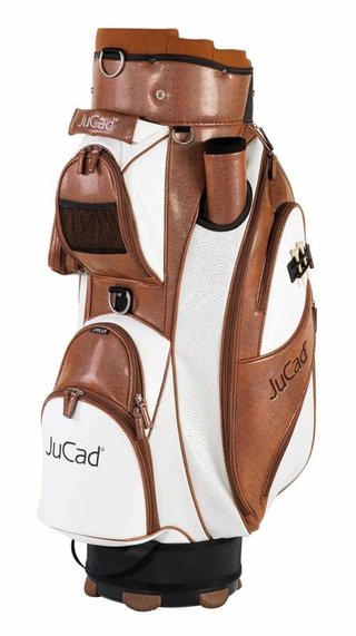 JuCad Style cart bag, bílo/hnědý