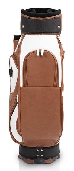 JuCad Style cart bag, bílo/hnědý