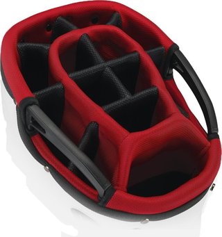 Callaway Aqua Dry cart bag, bílo/červeno/černý