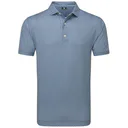 FootJoy Houndstooth Geo Lisle pánské polo, tmavě modré