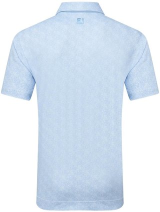 FootJoy Speckle Print Pique pánské polo, blue jay/white