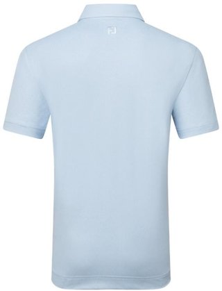 FootJoy Etched Texture Print Lisle pánské polo, modré