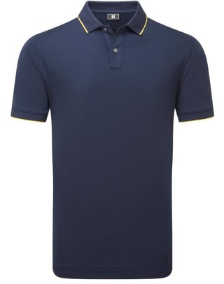 FootJoy Tipped Pique pánské polo, tmavě modré