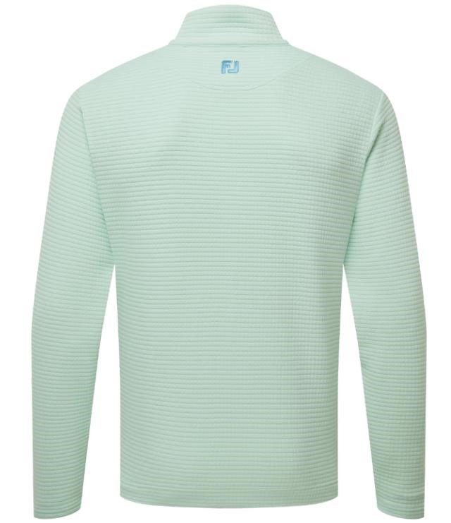 FootJoy Quilt Texture Chill-Out pánská mikina, světle zelená