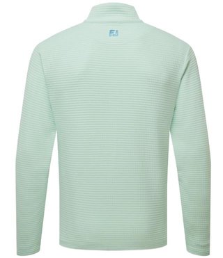 FootJoy Quilt Texture Chill-Out pánská mikina, světle zelená