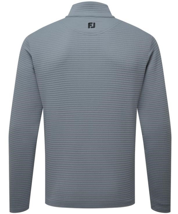 FootJoy Quilt Texture Chill-Out pánská mikina, flint
